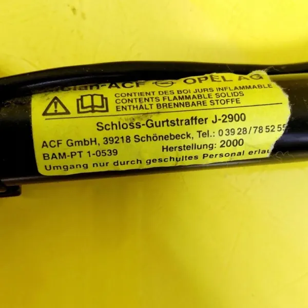 Sicherheitsgurtschloss links vorne OEM DRC97564 - Opel image 3