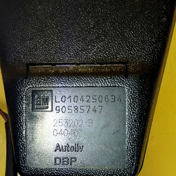 Sicherheitsgurtschloss links vorne OEM DRC97564 - Opel image 5