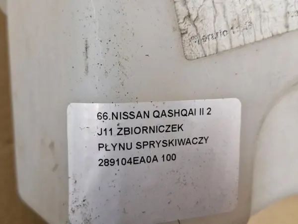 Pesunestesäiliö OEM 289104EA0A Nissan Qashqaille image 7