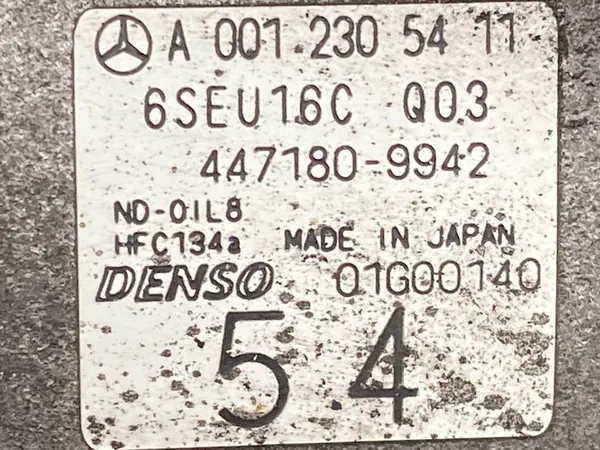 Compresor AC Mercedes SLK 350 R171 3.5 A0012305411 image 6