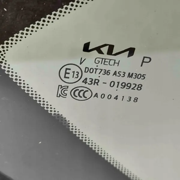 Vitre arrière droite OEM 43R019928 Kia EV6 2021 image 8