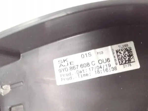 Kofferraumdeckel-Abdeckung Porsche Cayenne rechte Seite OEM 9Y0867608C image 4