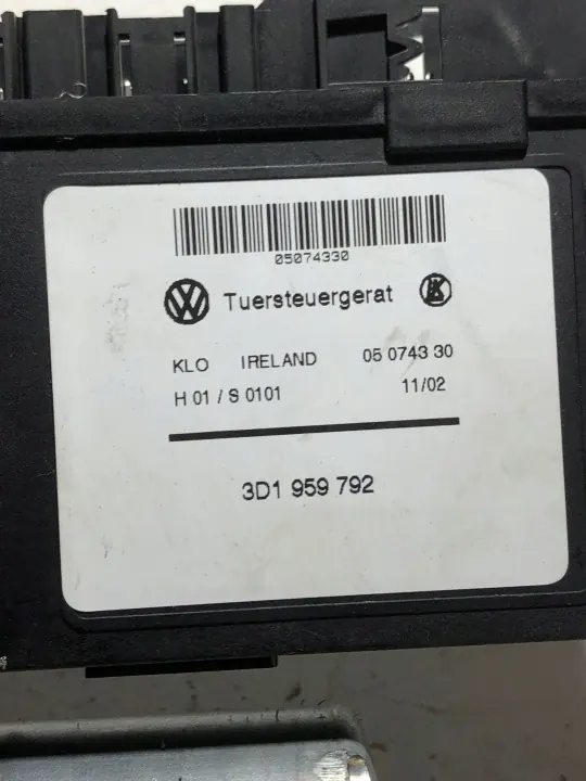 Volkswagen Touareg Fensterheber OEM 3D1959792 image 4
