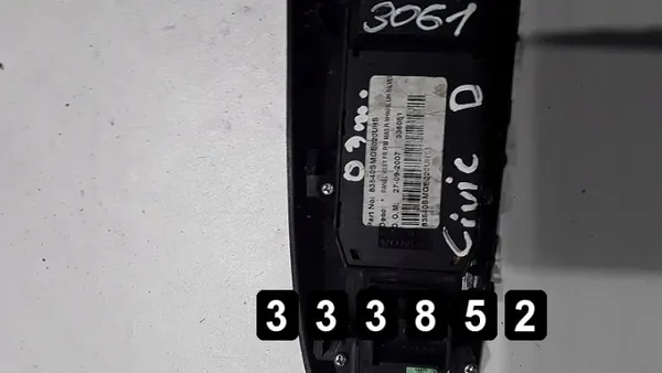 Interruptor Honda OEM AM-333852 para Civic 2003 image 3