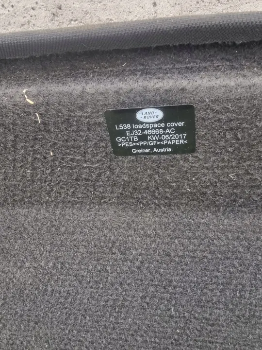 OEM EJ3246668 Bakre bagagehylla Land Rover Evoque I image 9