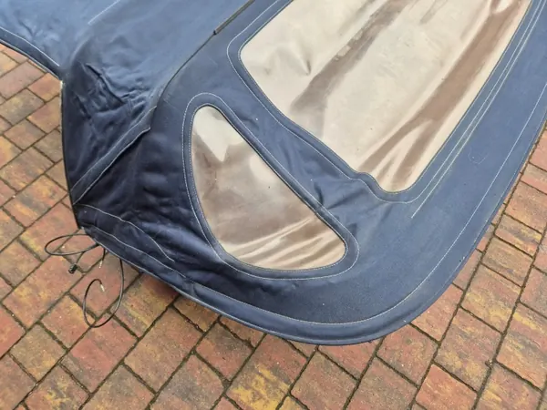 Gebrauchtes Granitblau Verdeck OEM für Mercedes SL R129 image 4