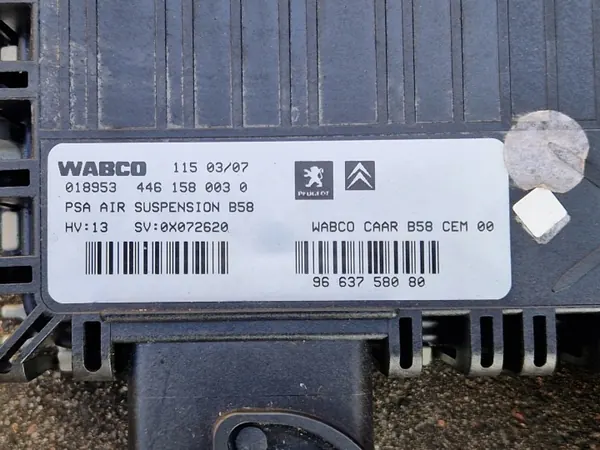 Module de contrôle suspension OEM 9663758080 - Occasion image 3