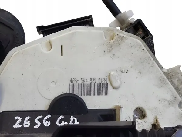 Hintertürschloss Rechte Seite Volkswagen Golf VI 46B5K4839016H image 5