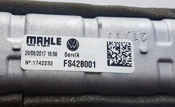 Verwarming radiator SEAT IBIZA V 1.0L 2018 FS428001 image 3