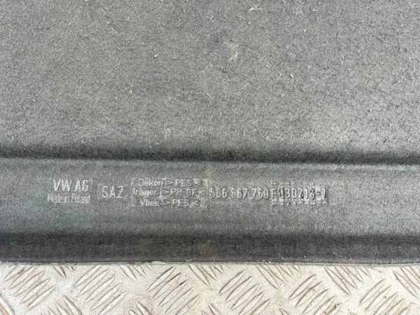 VW Kofferbakplank OEM 5G6867769F voor Golf VII 1.4L Hybride image 5