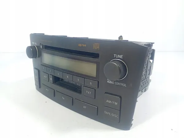 Toyota Avensis T25 03-09 Radio OEM M1S244 MAR 00020165 image 3