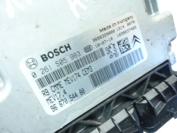 Calculateur Peugeot MINI 1.6 VTI OEM 9667054480 0261S05963 image 3