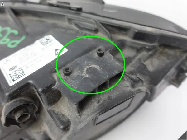 RECHTER LED KOPLAMP MERCEDES CLA II X118 C118 W118 19-23 image 9