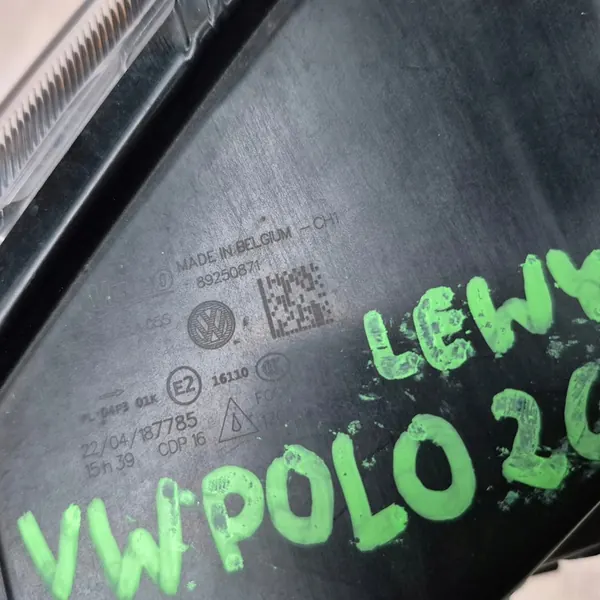 VW POLO VI 6 2G 17-21 Farol Halógeno Esquerdo 2G0941661A image 4