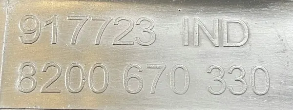 Renault Modus Poutre Pare-chocs Arrière OEM 8200670330 image 3