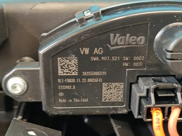 SKODA FABIA 4 MONTE CARLO 1.5TSI Verwarmingsunit 2Q1820007B image 9