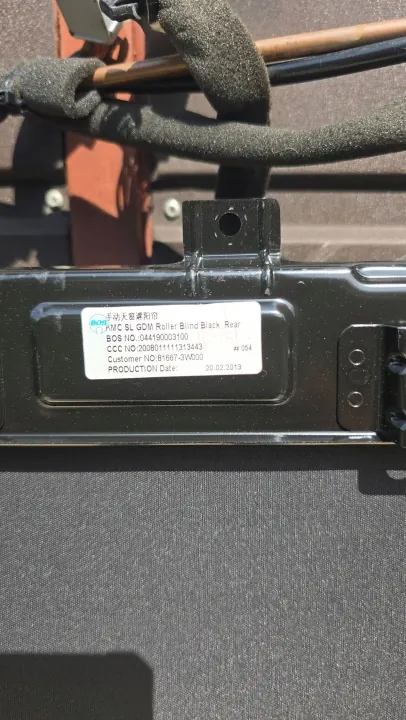 KIA Sportage 2014 takluckram OEM 816663W000 image 4