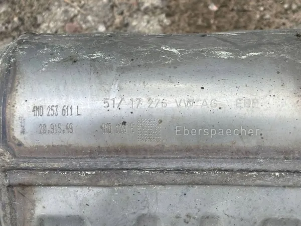 Audi SQ7 Schalldämpfer OEM 4M0253611L - Gebraucht image 4