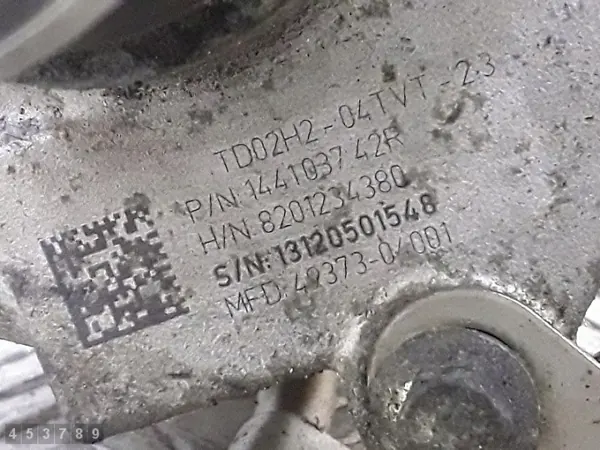 Turbocompressor Dacia Logan OEM 144103742R - Usado image 4