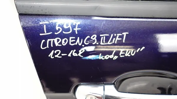 Puerta delantera derecha OEM 371116604 para Citroen C3 II image 9