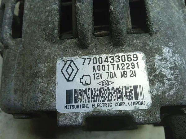 Vaihtovirtageneraattori Renault Clio II 1.4 OE 7700433069 image 7