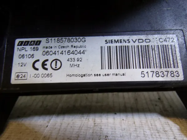 Kit de démarrage Fiat Panda 2 II 1.2 51782647 / IAW 4AF.S2 image 7