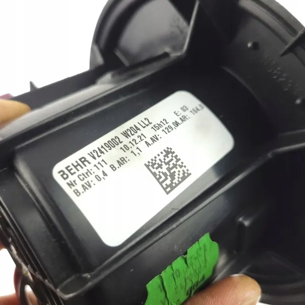 Verwarmingsventilator MERCEDES W204 OEM FD4 - Gebruikt image 3