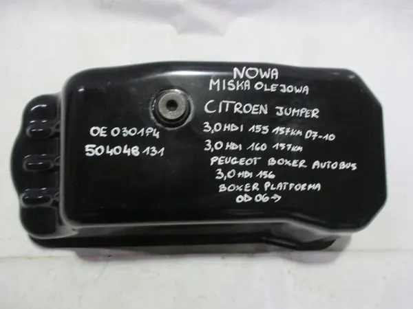 Oljetank Citroen Jumper 3.0 HDI 06r- OEM 504048131 image 2