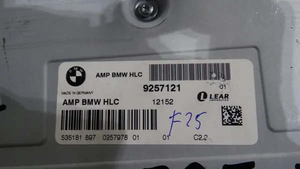 BMW X3 F25 HIFI-versterker OEM 2622680 - Gebruikt image 4