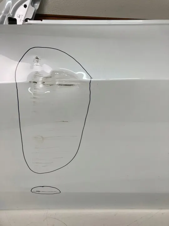 TESLA MODEL 3 III Främre Vänster Dörr 1081421-E0-C image 3