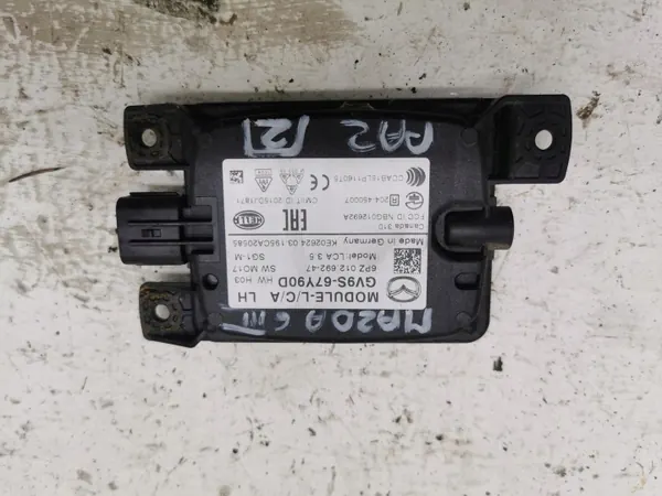 Sensor radar esquerdo Mazda 6 III OEM GV9S-67Y90D image 3