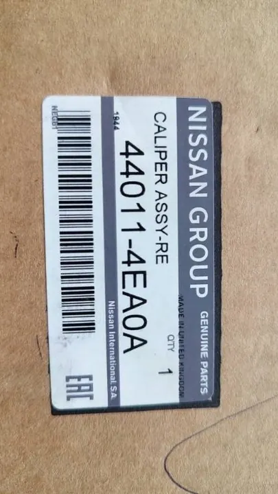 Hintere linke Bremszange Nissan Qashqai J11 OEM 440114EA0A image 2