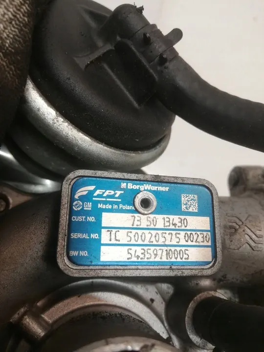 Turbocompresor Opel Corsa D Meriva A Agila 1.3 CDTI image 5