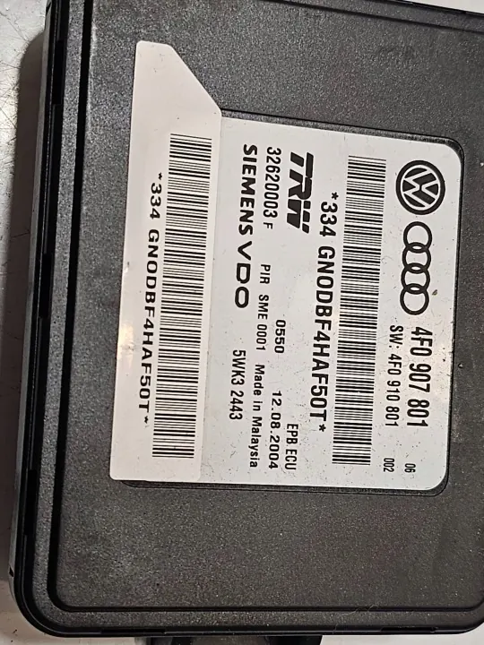 Handbromsmodul OEM 4F0907801 för Audi A6 C6 image 5