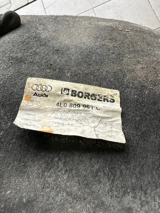 Front Left Wheel Arch Audi Q7 2006-10 Diesel OEM image 4