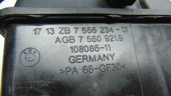 BMW 7555234 Kylvätske expansionsbehållare Fram image 3