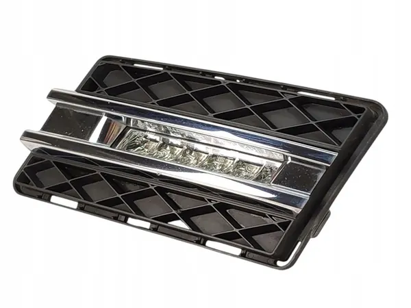 Rejilla de parachoques delantera izquierda Halógena Cromo LED DRL Mercedes GLK image 3