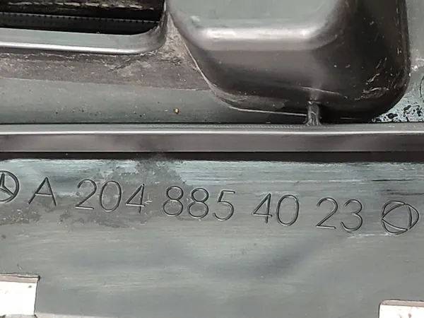 Rejilla de parachoques delantera izquierda Halógena Cromo LED DRL Mercedes GLK image 8