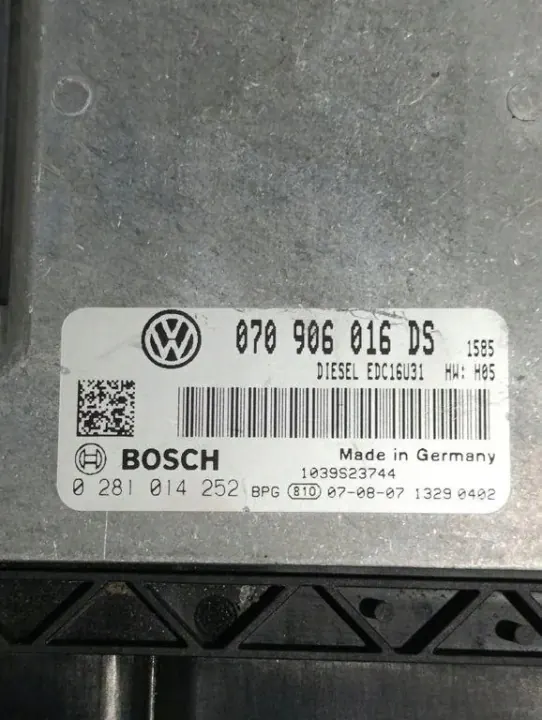 Sytytysjoukko OEM 0281014252 VW Transporter V 2.5L:lle image 6