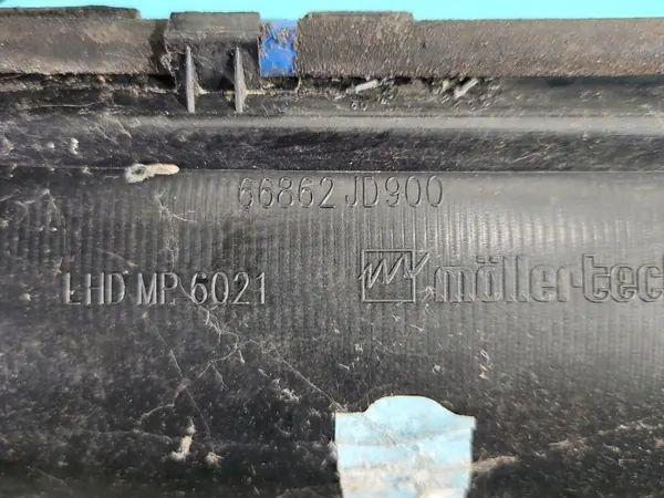 Nissan Qashqai I J10 06-13 OEM 66862-JD900 Käytetty image 3
