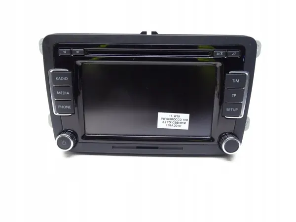 OEM 3C8035195 CD-radio Navigation för VW Tiguan image 2