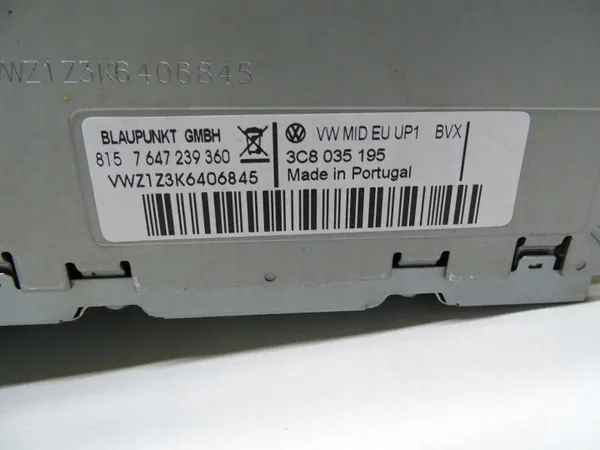 OEM 3C8035195 CD-radio Navigation för VW Tiguan image 8