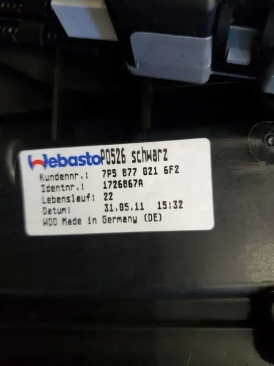 Techo solar Porsche Cayenne OEM 7P5877021 - Usado image 4