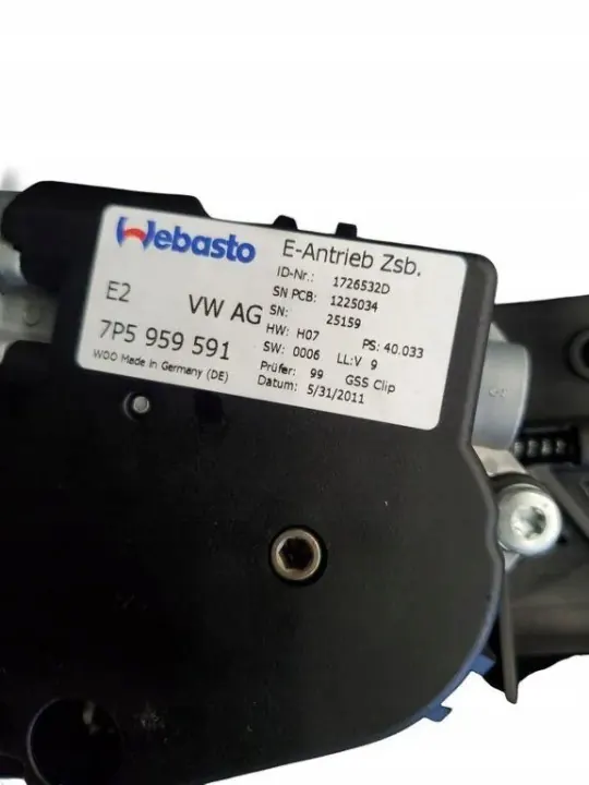 Techo solar Porsche Cayenne OEM 7P5877021 - Usado image 6