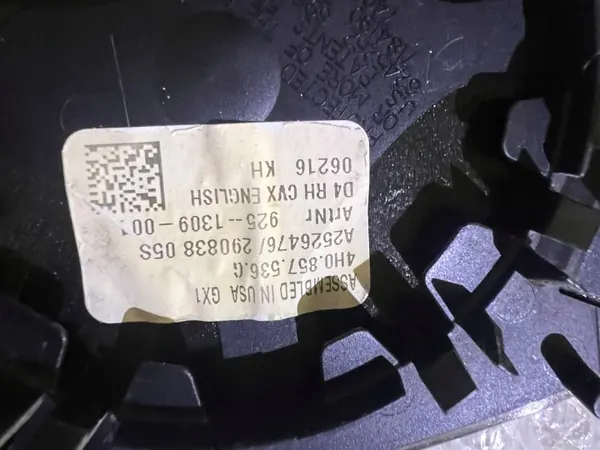 Audi A8 S8 D4 rechte Spiegelglas OEM 4H0857536G image 5