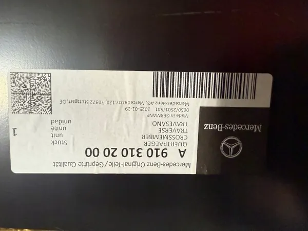 Mercedes Sprinter achterbakriem OEM A9103102000 image 4