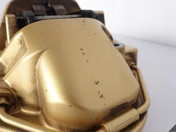 BMW M5 F90 M8 F91 Gold Bremssattel + Beläge links vorne image 4