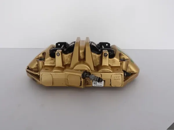 BMW M5 F90 M8 F91 Gold Bremssattel + Beläge links vorne image 7