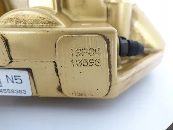 BMW M5 F90 M8 F91 Gold Bremssattel + Beläge links vorne image 8