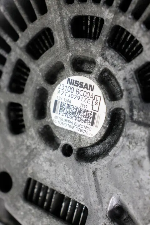 Alternaattori 120a HR16 NISSAN Juke F15 QASHQAI I J10 Micra Note image 3